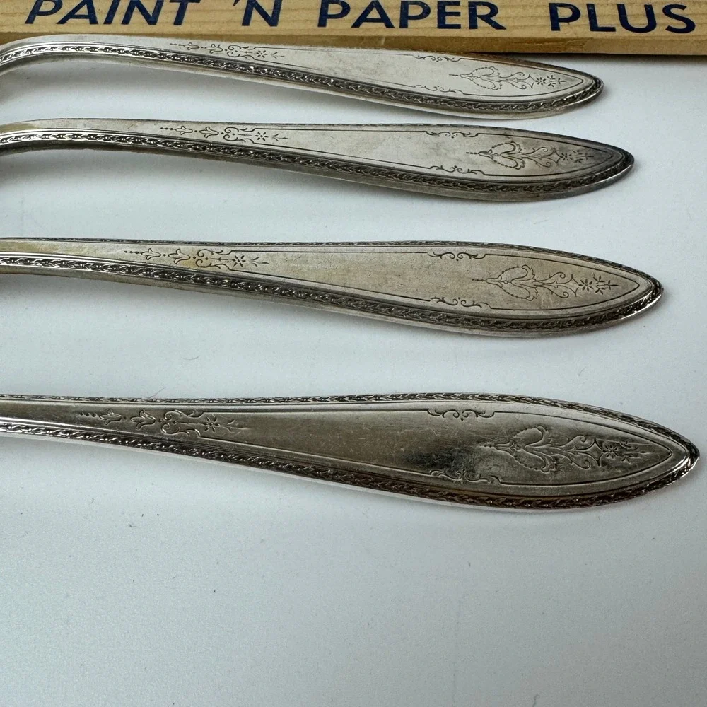 1847 Rogers Bros set four
